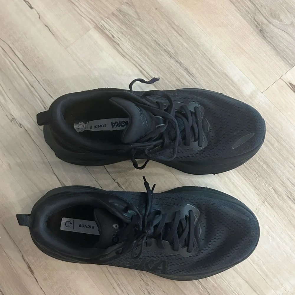 Hoka One One Black Performance Sneakers - Picture 7 of 12